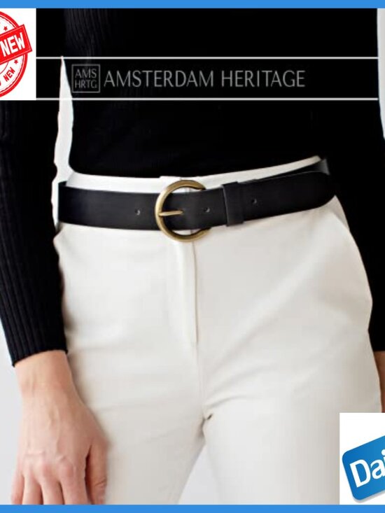 Genuine Leather Belt for Women Size M Perfect Fit for Jeans and Dresses main image 6